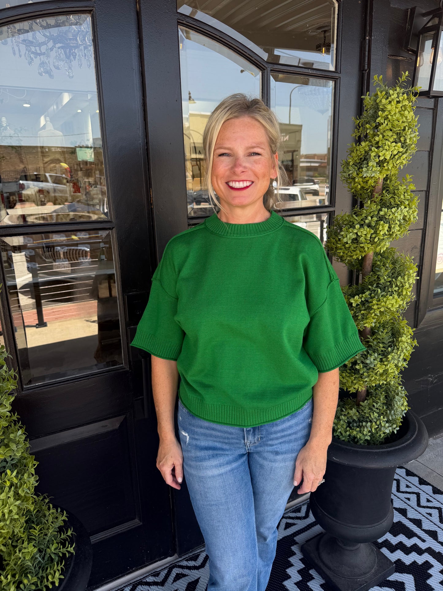 Sophie Top - Kelly Green