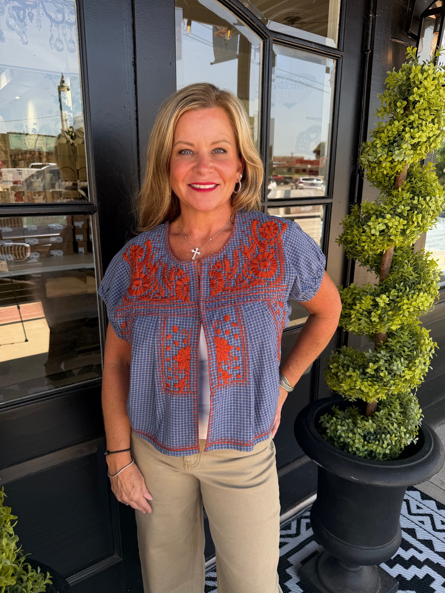 Sister Mary Bolero Top