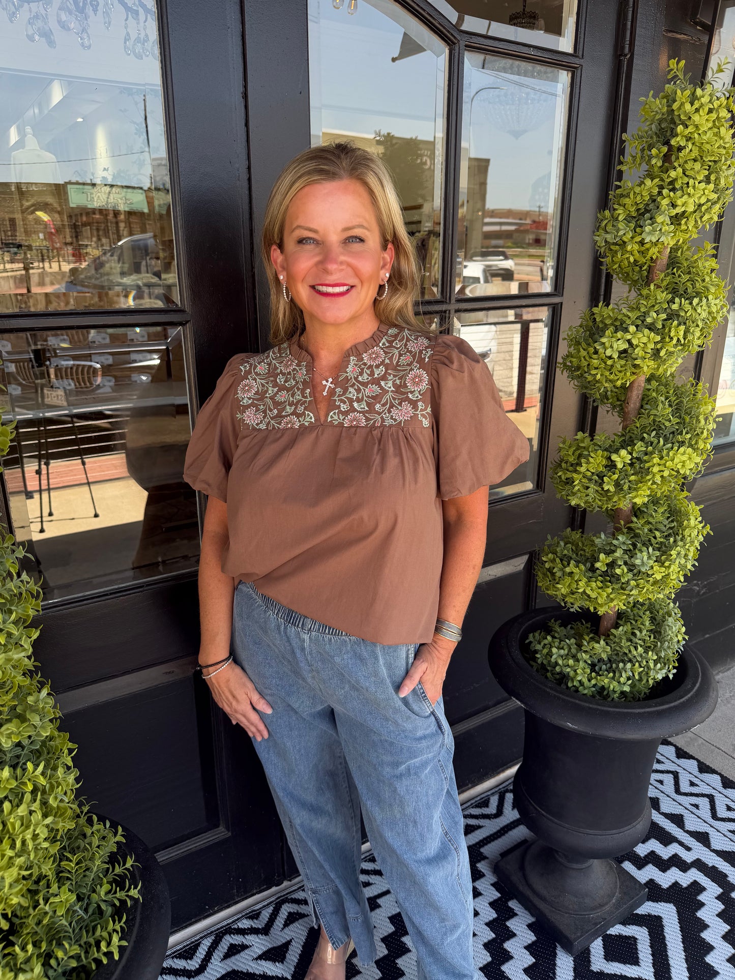 Makayla Top - Espresso