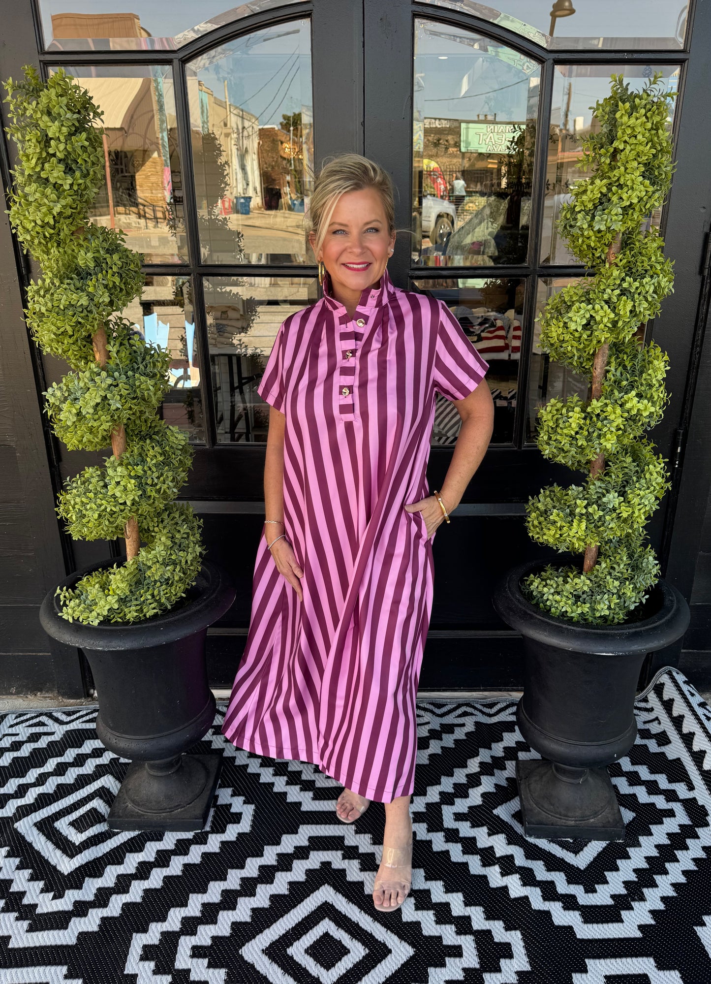 Dawn Dress - Plum