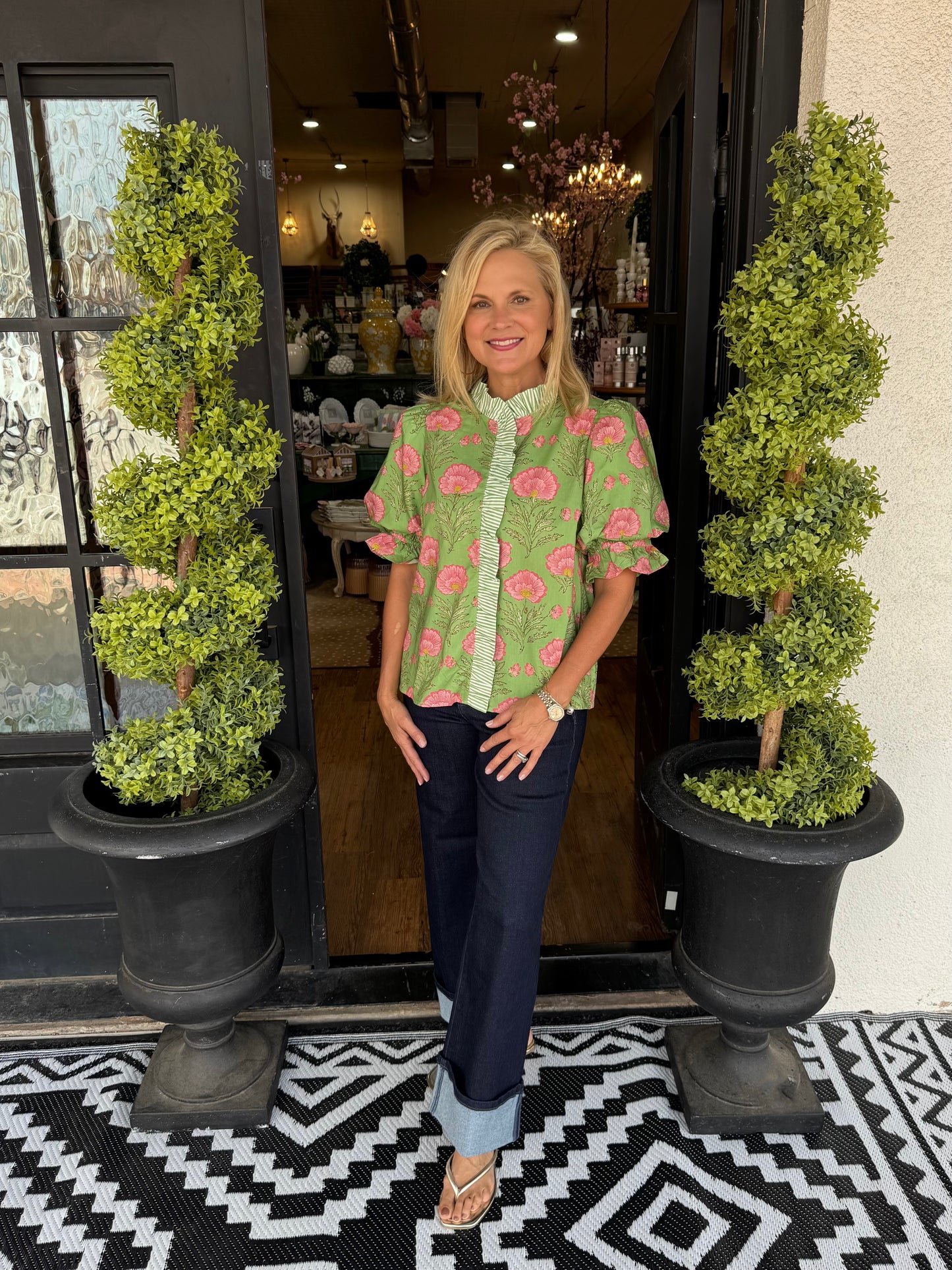 Adeline Top - Matcha