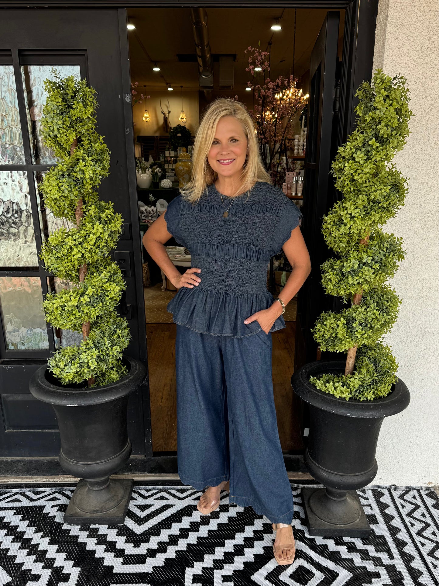 Elizabeth Set - Indigo