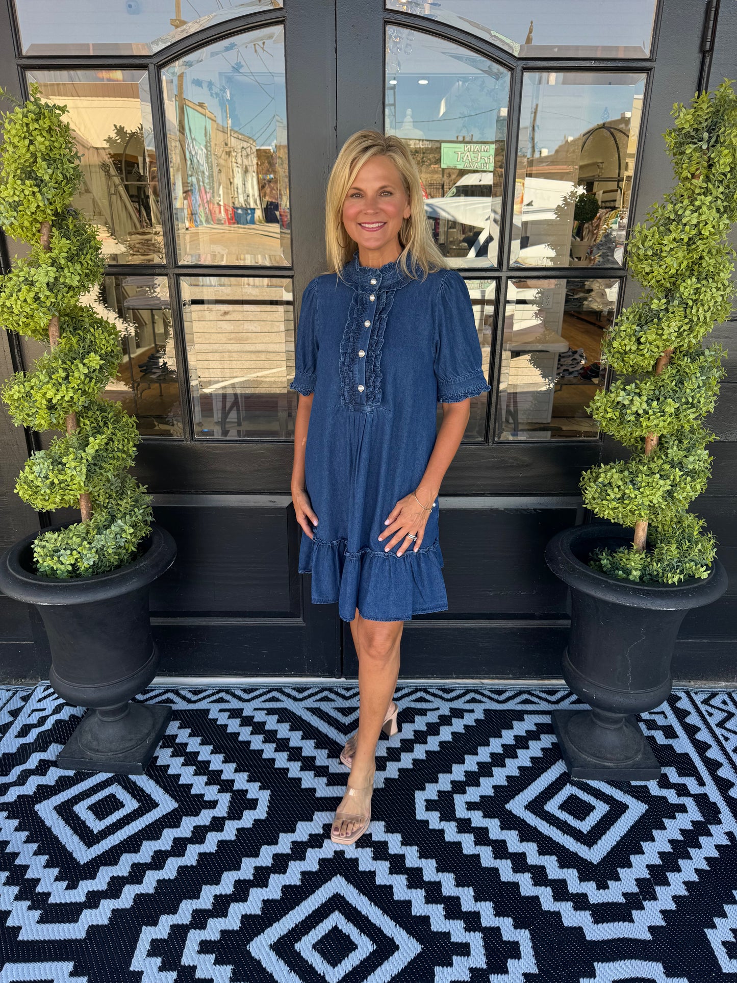 Jessica Dress - Denim
