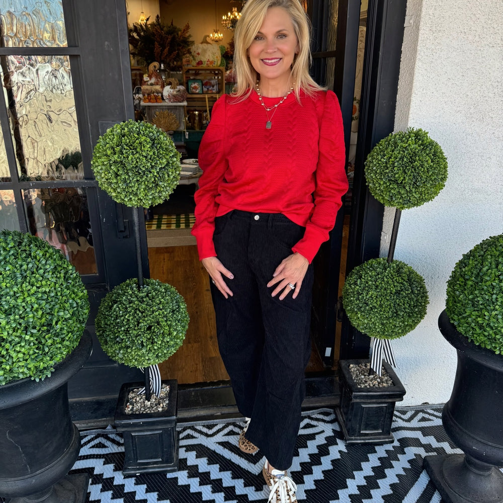 
                  
                    Lettie Top-Red
                  
                