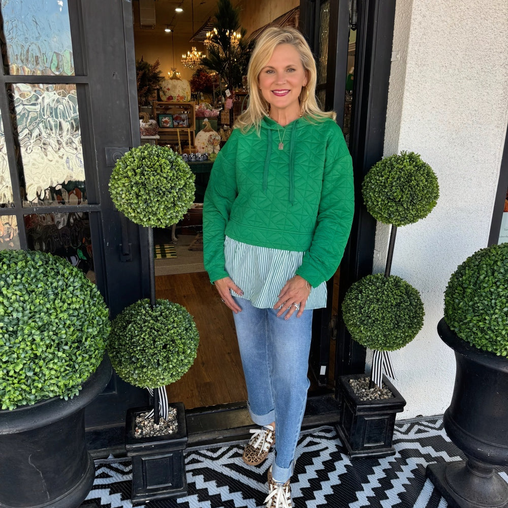 
                  
                    Amie Pullover Top - Kelly Green
                  
                