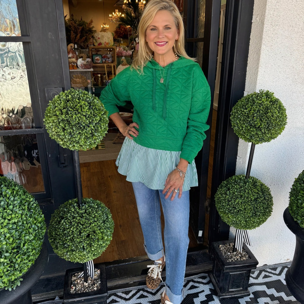 
                  
                    Amie Pullover Top - Kelly Green
                  
                