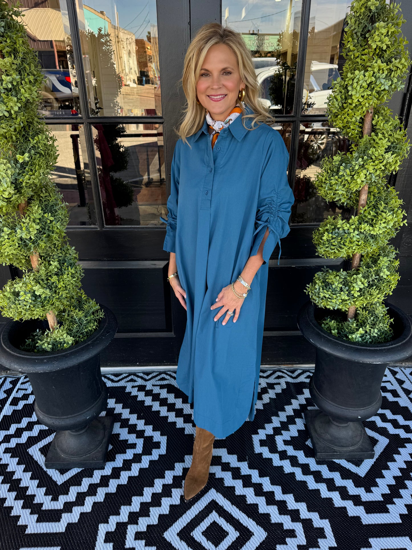 Bayleigh Dress - Teal
