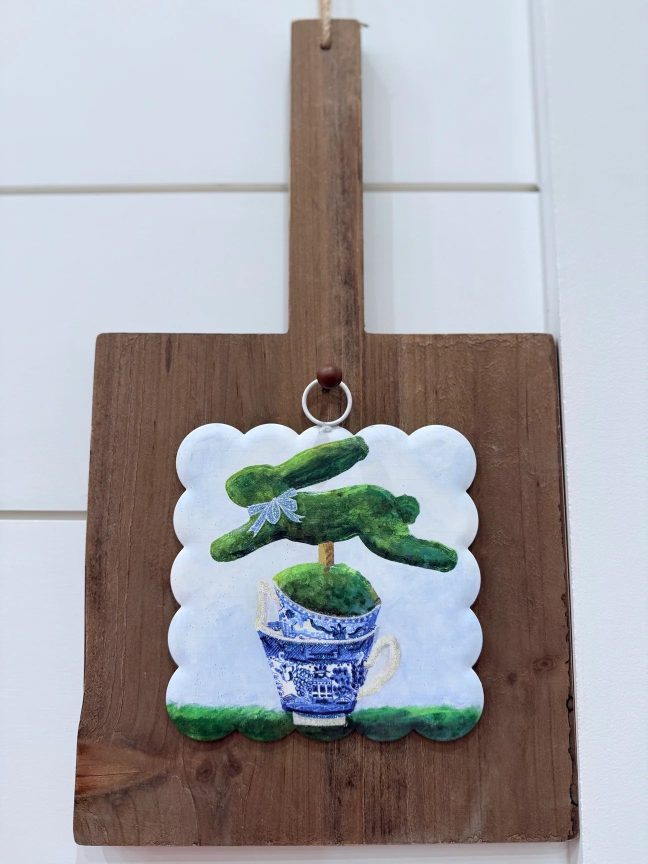 Mini Gallery Scallop Bunny in Teacup