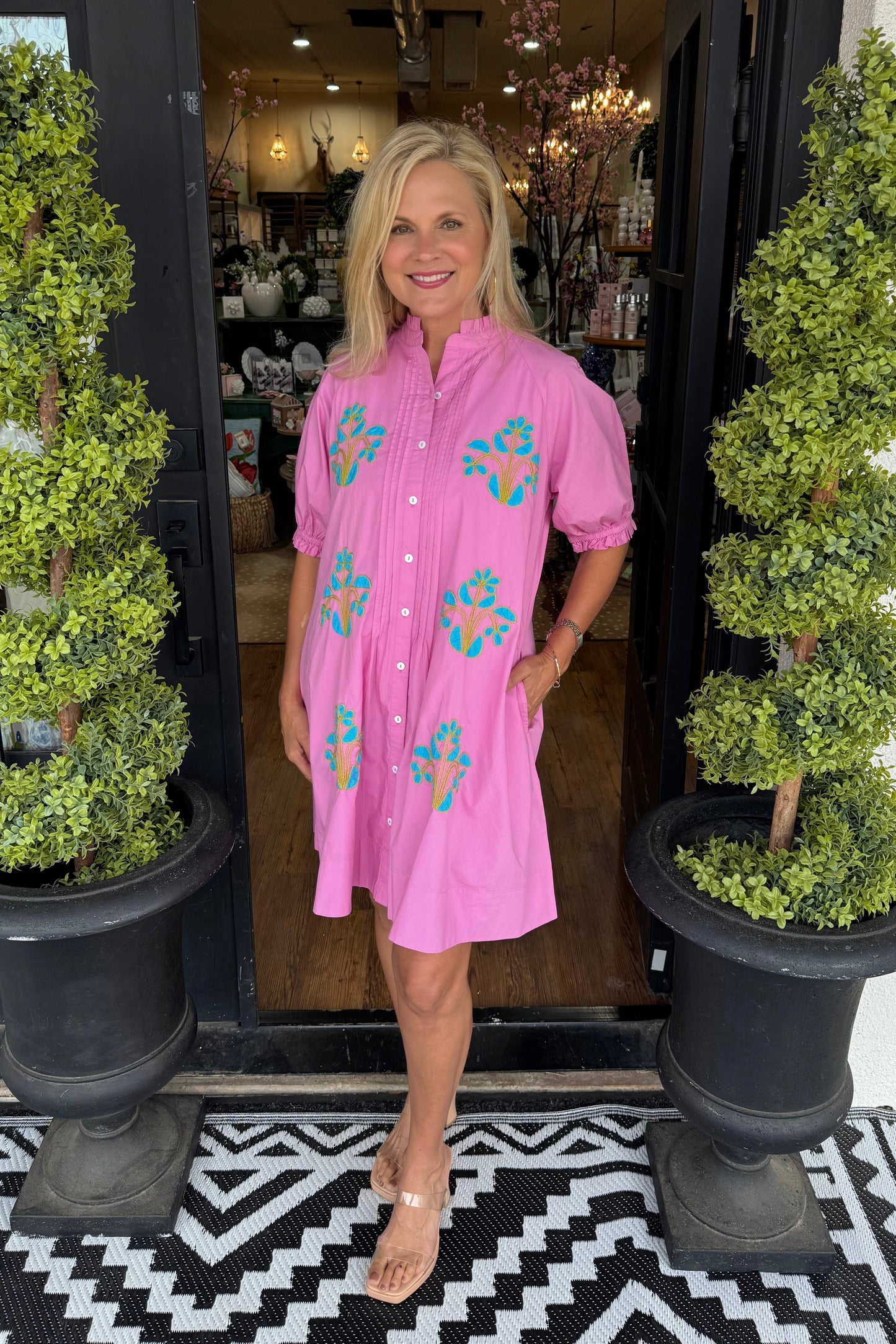 Uncle Frank Embroidery Dress