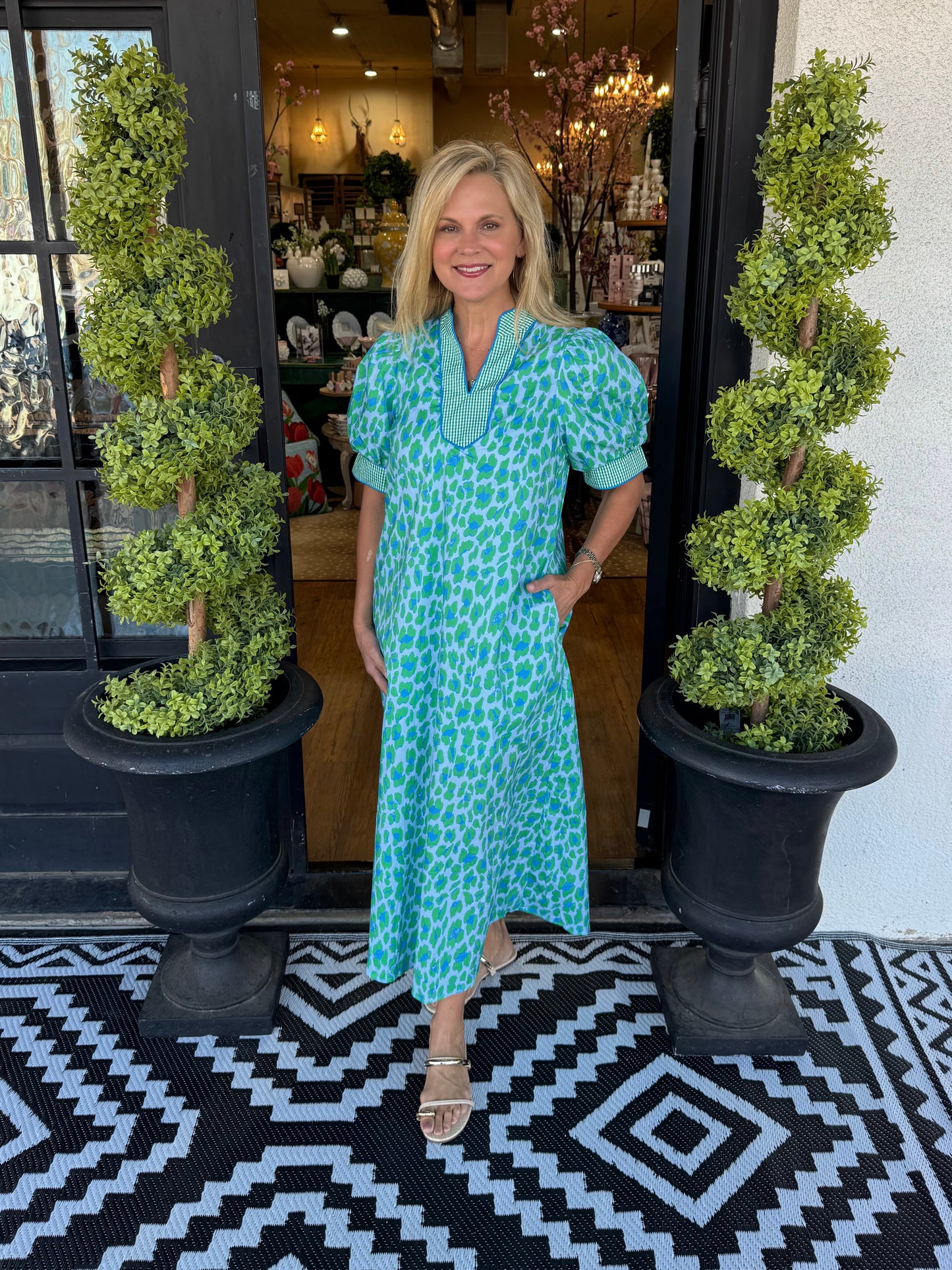 Lily Dress - Green