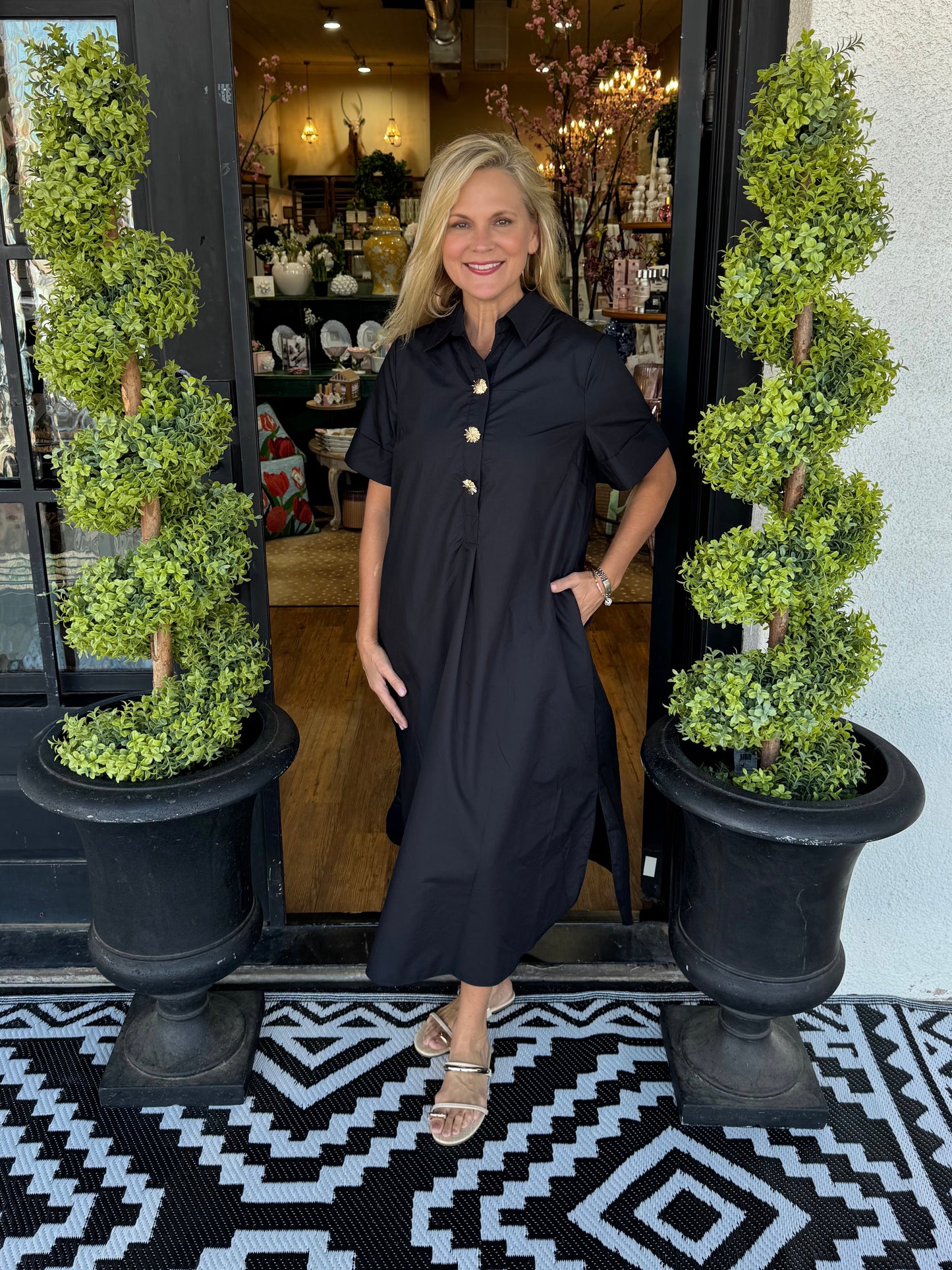 Suzanne Dress - Black