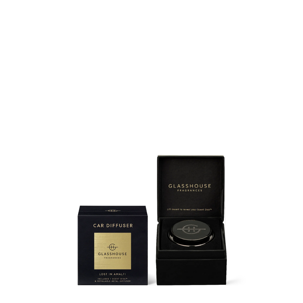 
                  
                    Car Diffuser - Black/Gold
                  
                