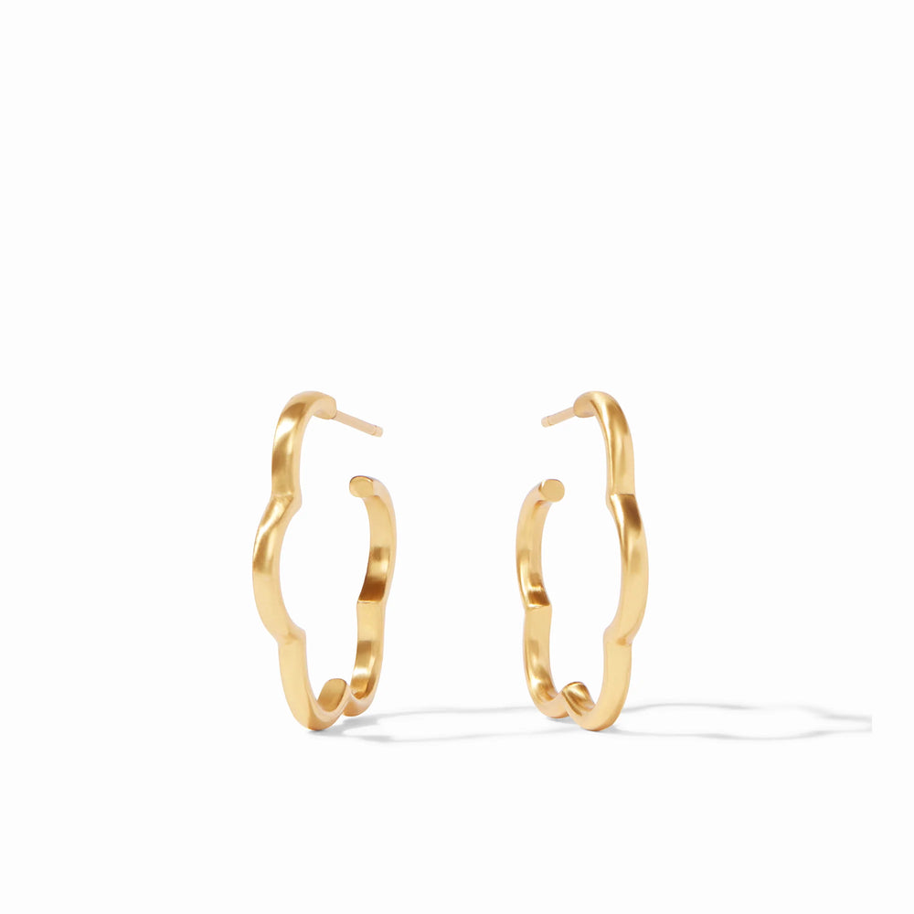 
                  
                    Gardenia Hoop - Gold
                  
                