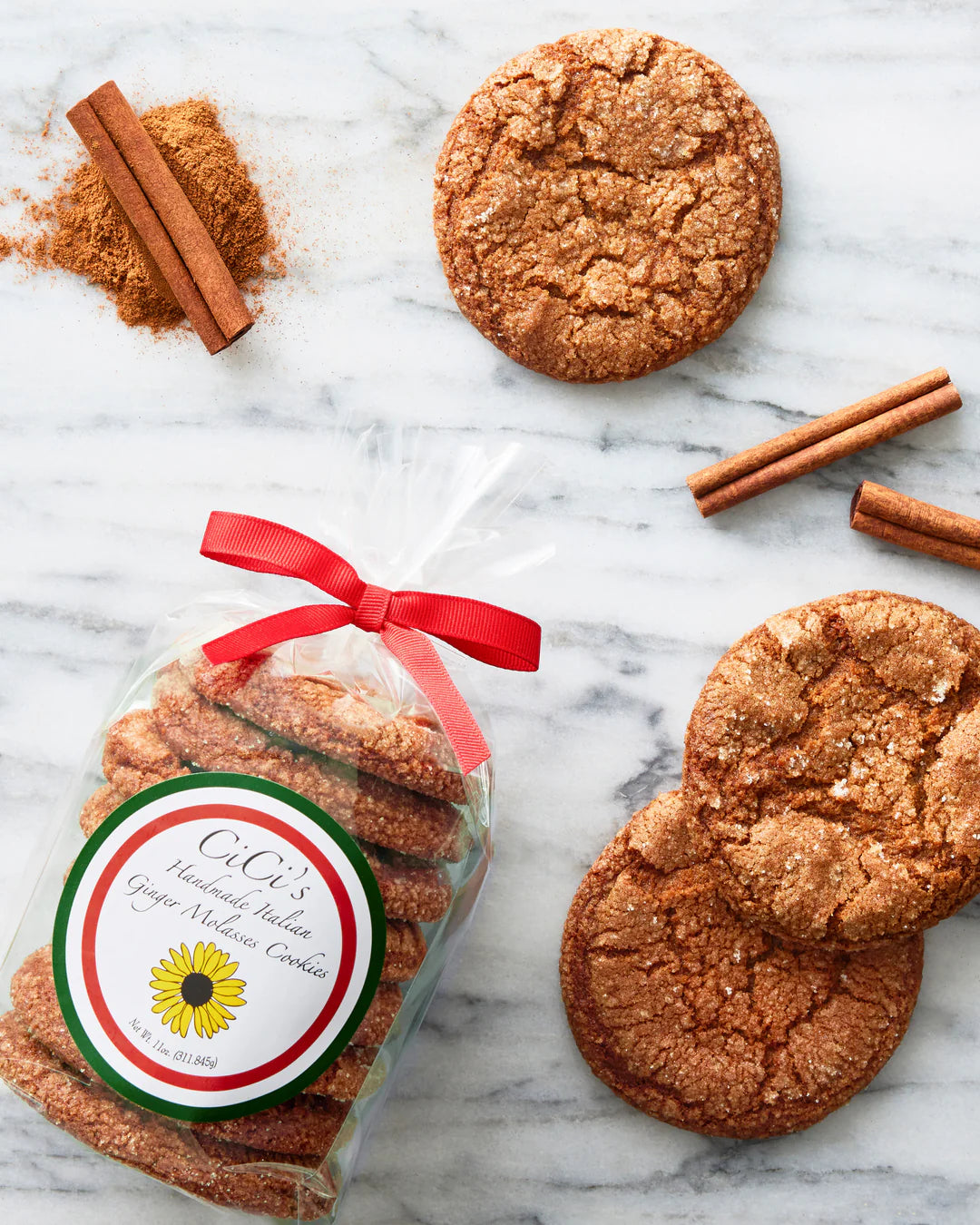 CiCi's Italian Ginger Molasses Cookies