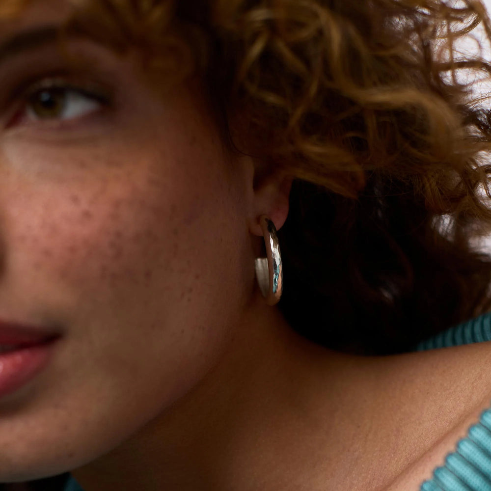 Havana Hoop Silver - S