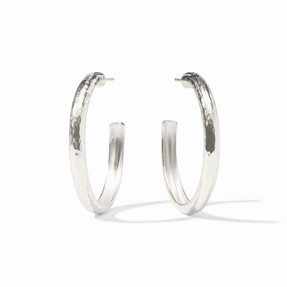 Havana Hoop Silver - L