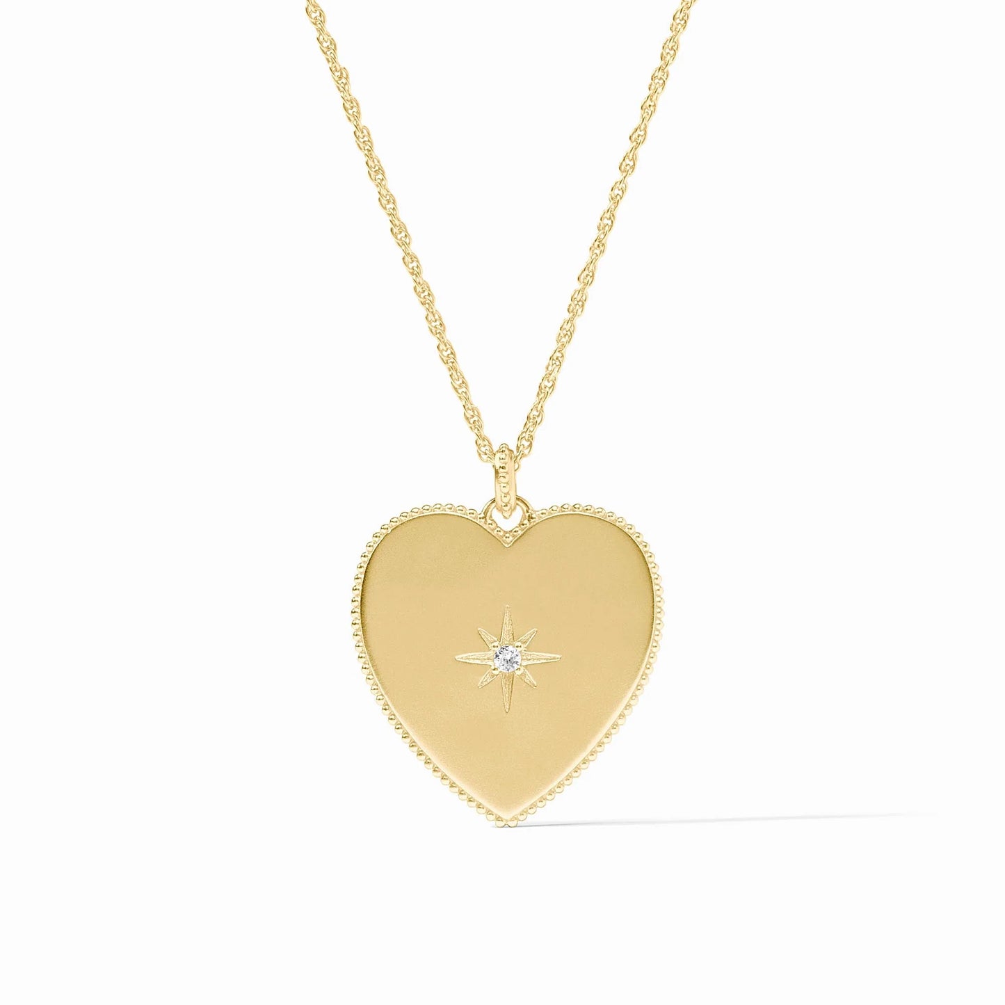 Heart Necklace Cubic Zirconia