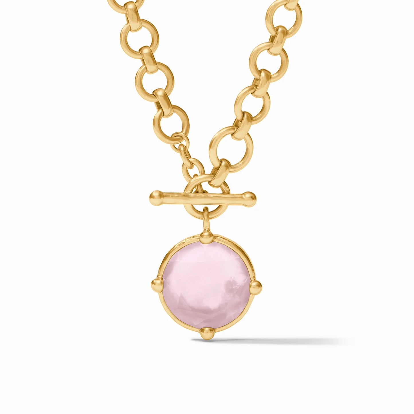 Honeybee Demi Necklace - Gold/Iridescent Rose