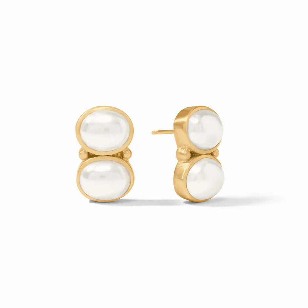 Honey Duo Earring Pearl