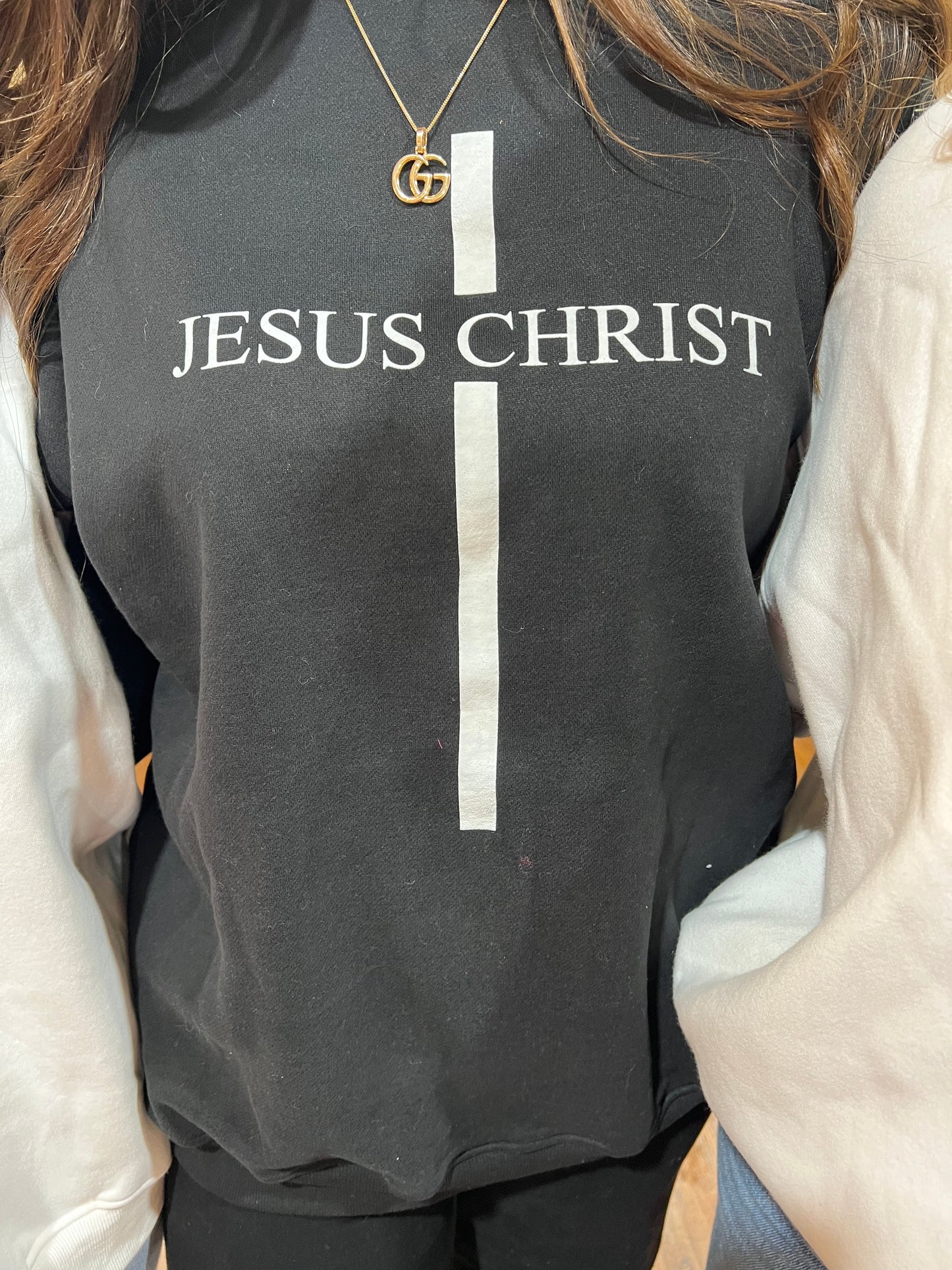 Jesus Sweatshirt- Black