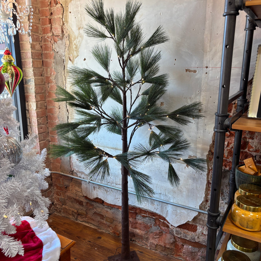 Woodland Storybook Tree Pine Indoor/Outdoor LED Tree 72"