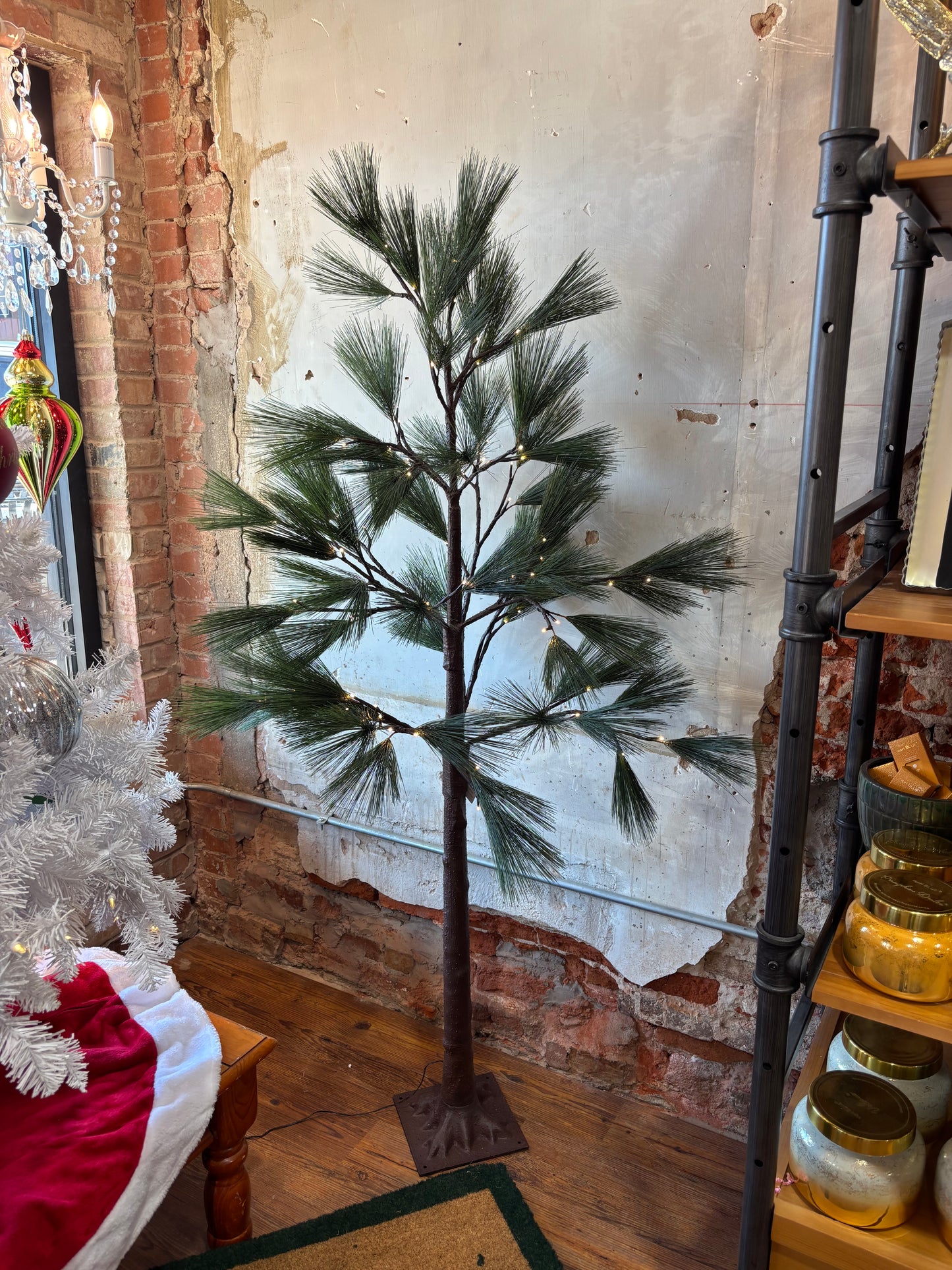 Woodland Storybook Tree Pine Indoor/Outdoor LED Tree 72"