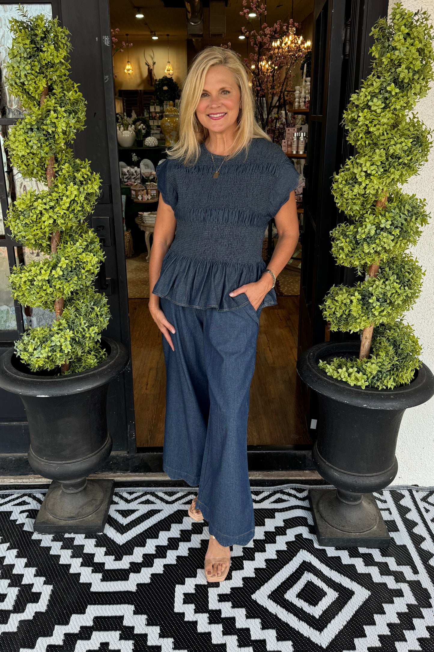 Elizabeth Set - Indigo