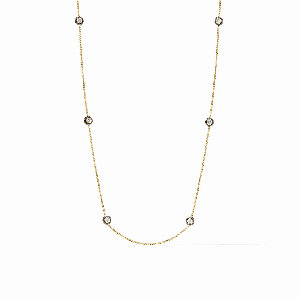 Tribeca Station Necklace - Mixed Metal