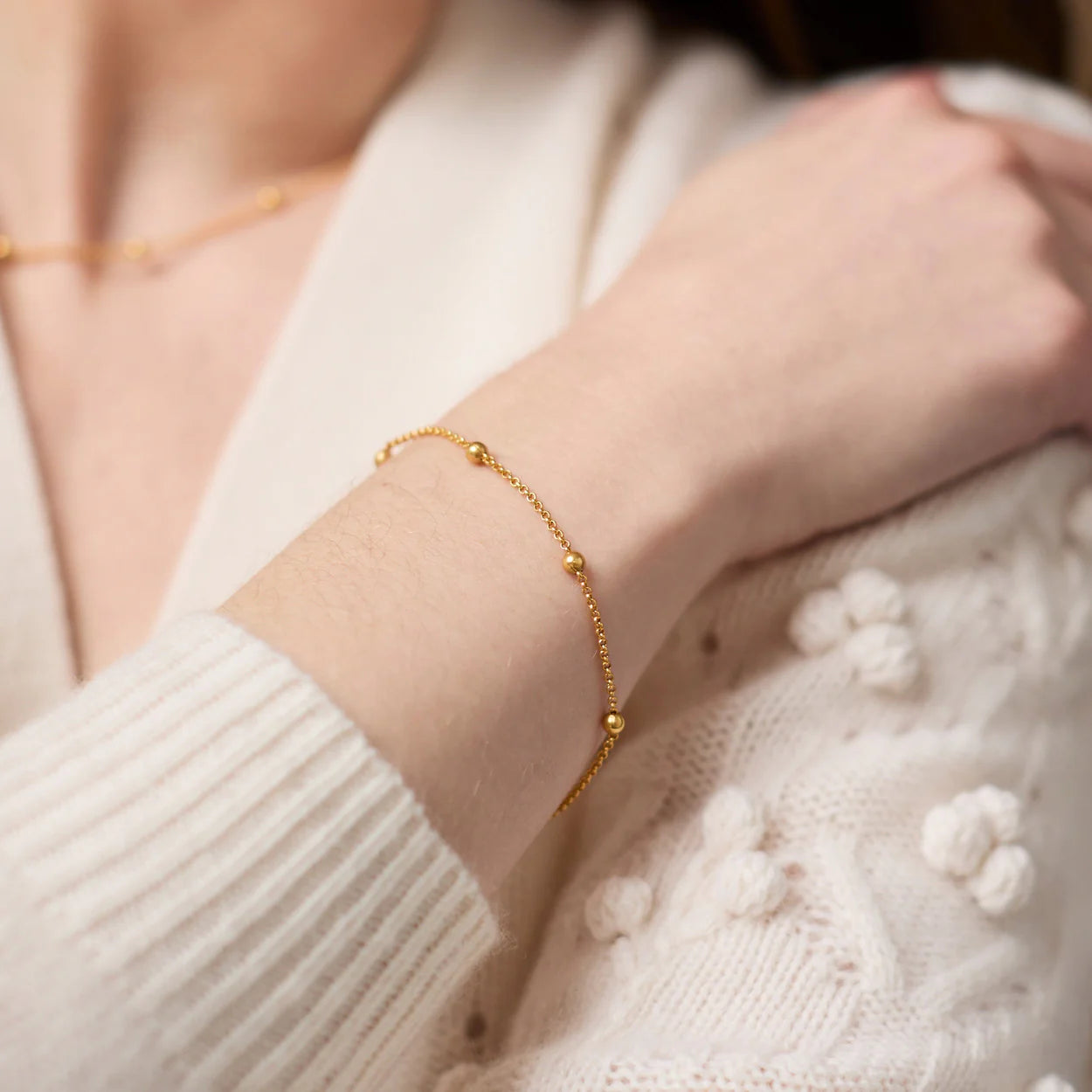 Solara Delicate Bracelet - Gold - OS