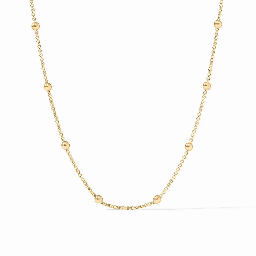 Solara Delicate Station Necklace - 18.5in - Gold