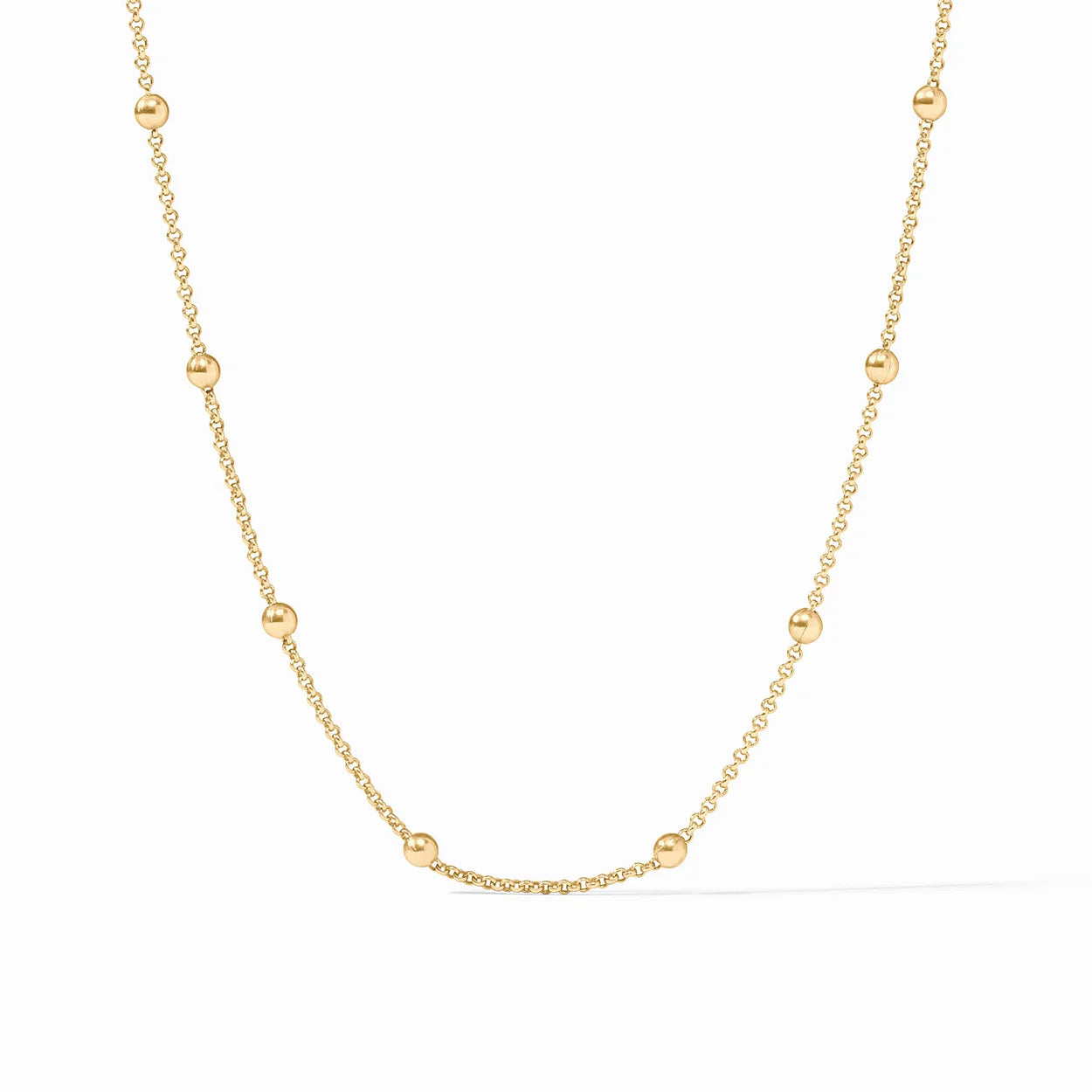 Solara Delicate Station Necklace - 18.5in - Gold