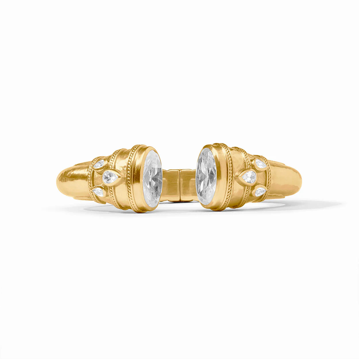 Cannes Cuff - Gold - Cubic Zirconia - OS