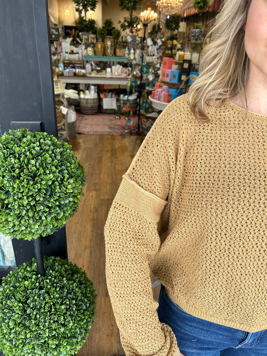 Basic Knit Sweater Top