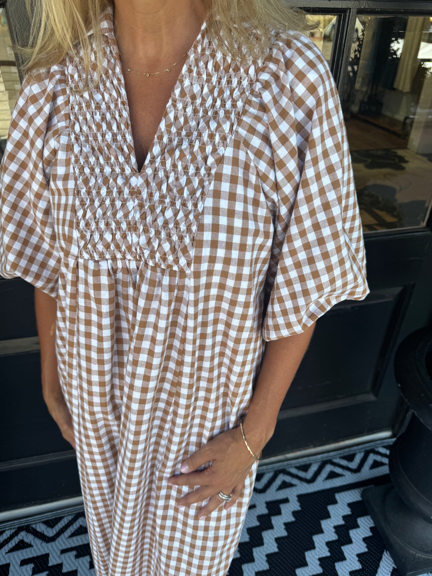 Stevie Dress - Brown