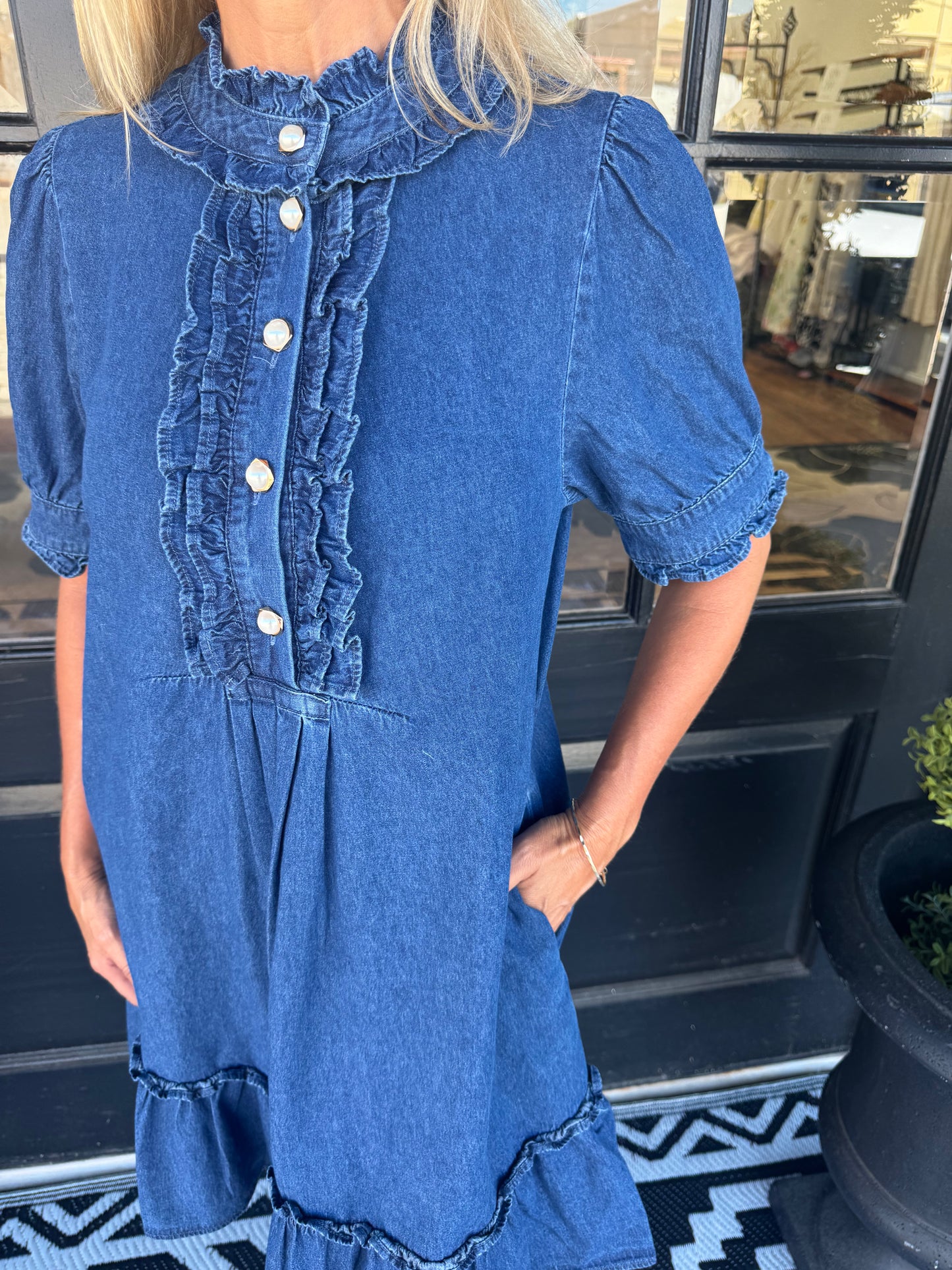 Jessica Dress - Denim