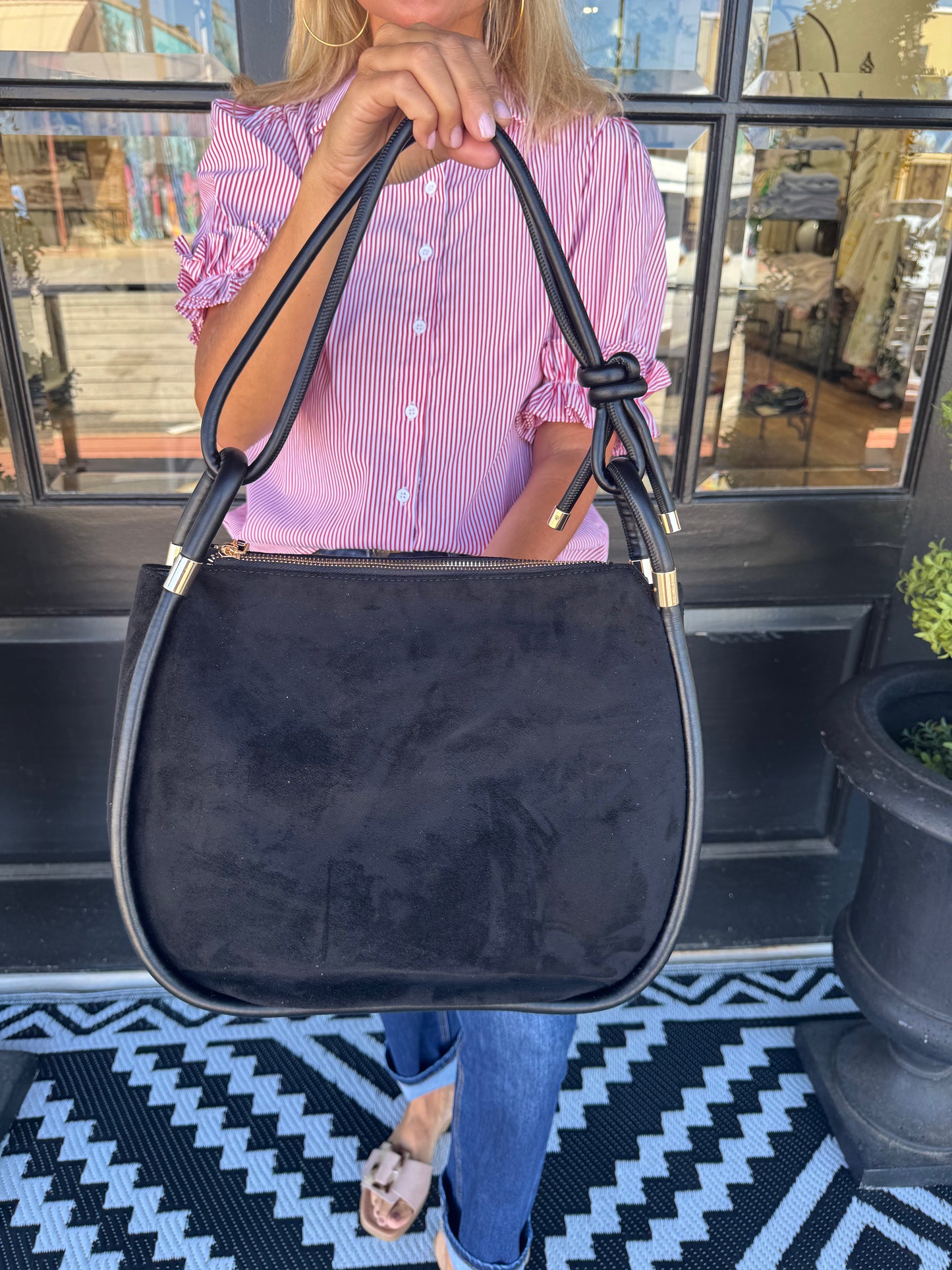 Danny Shoulder Bag - Black