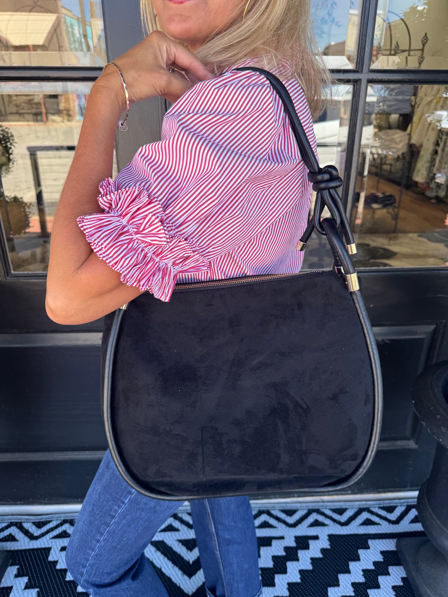 Danny Shoulder Bag - Black
