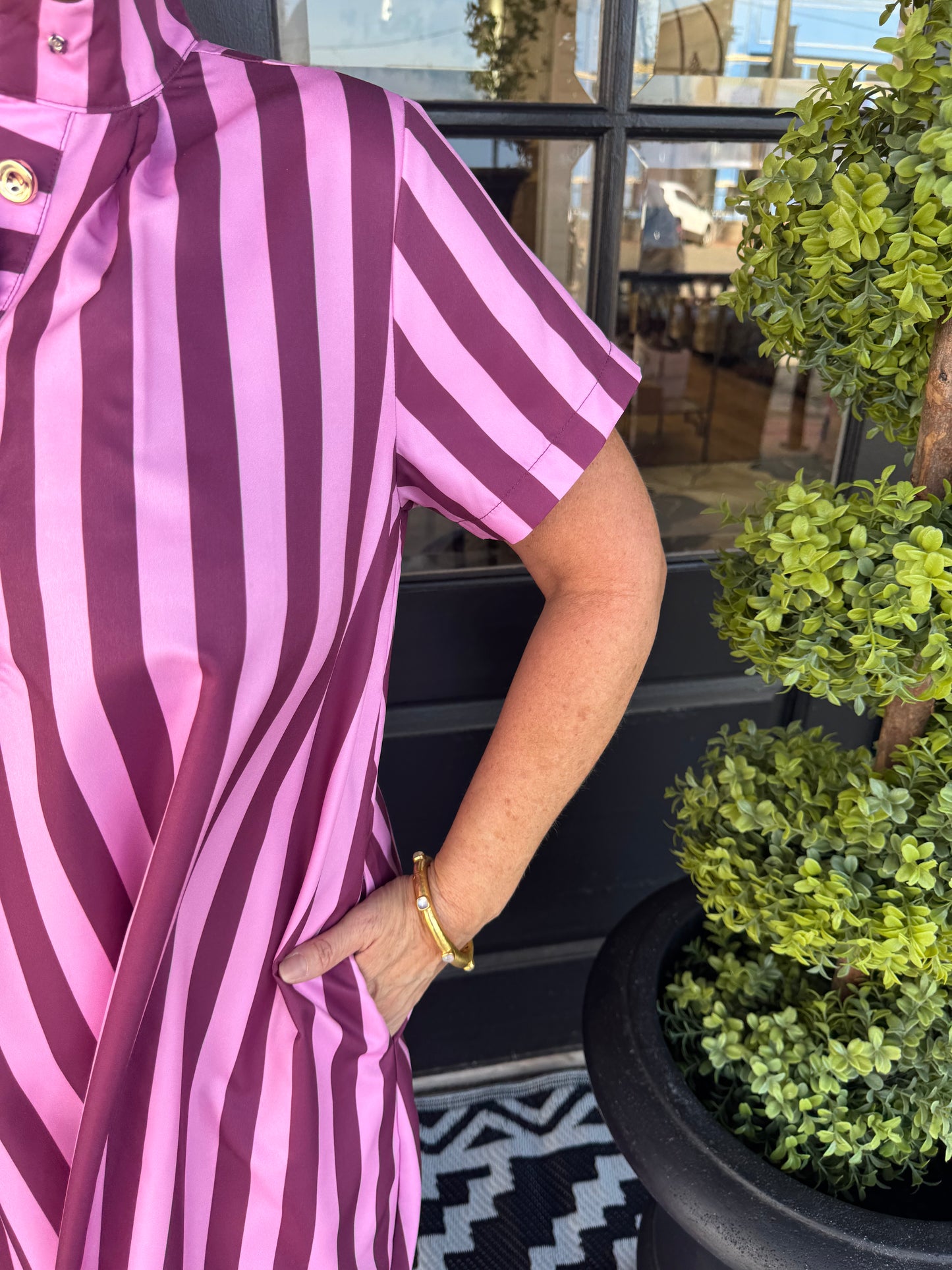 Dawn Dress - Plum