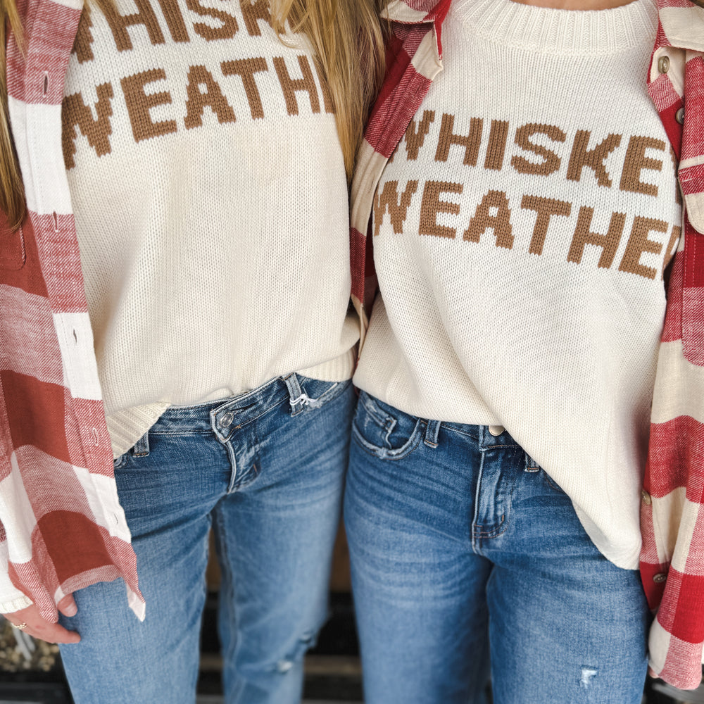 
                  
                    Ivory Whiskey Weather Sweater
                  
                