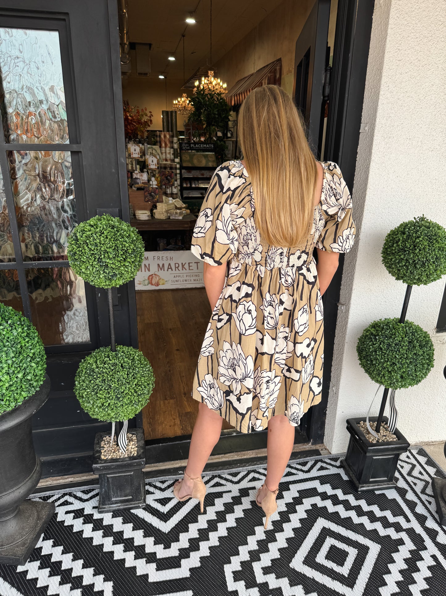 Melina Floral Dress