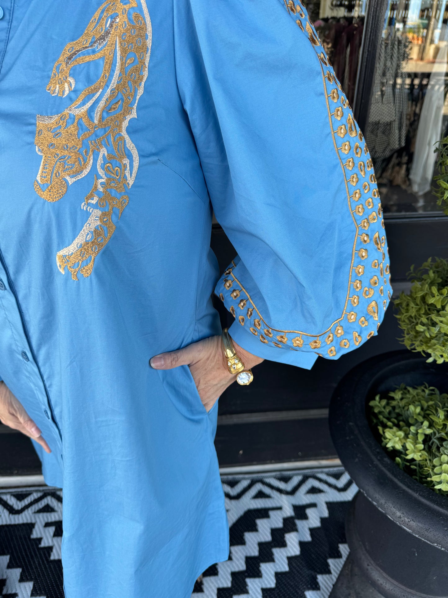 Korie Dress - Denim