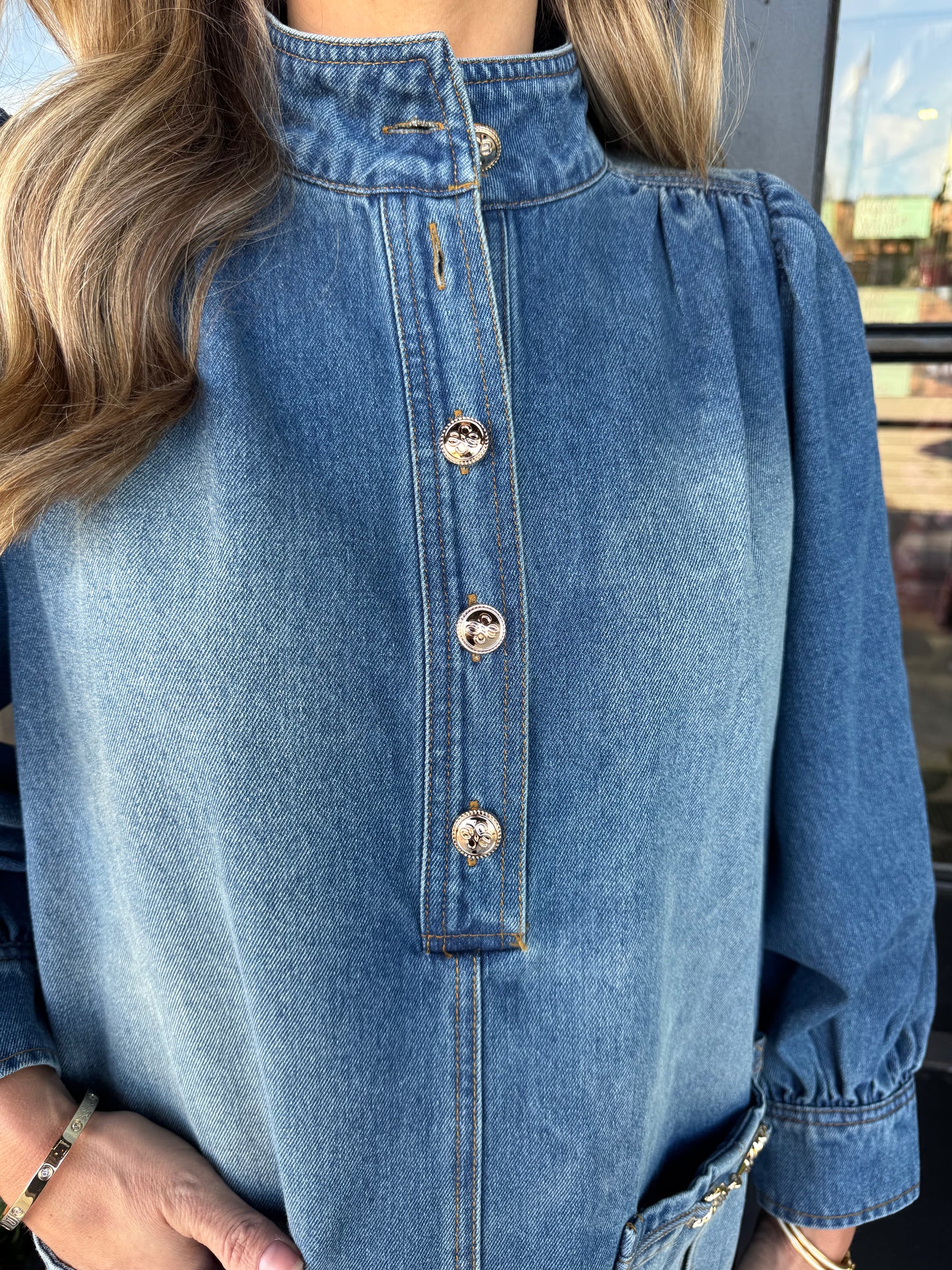 Candi Dress - Denim