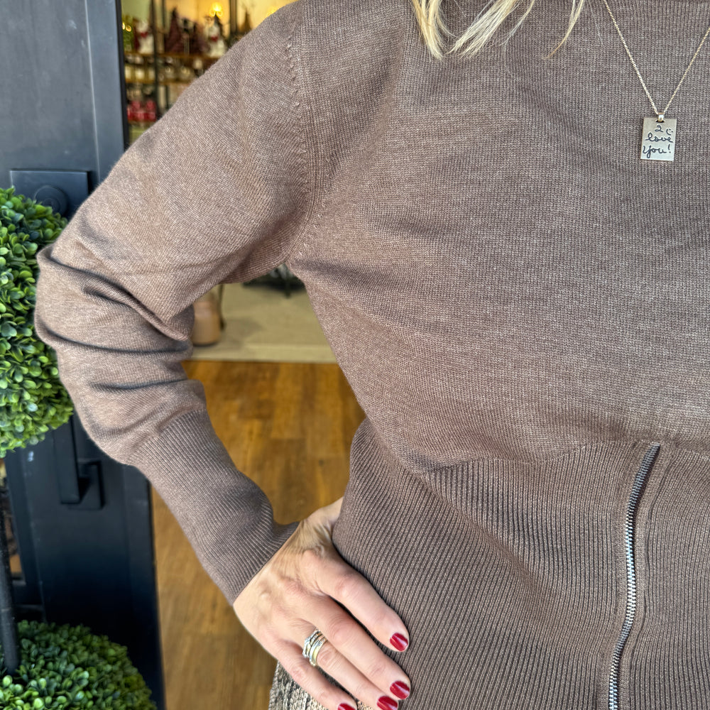 Zayla Sweater- Mocha