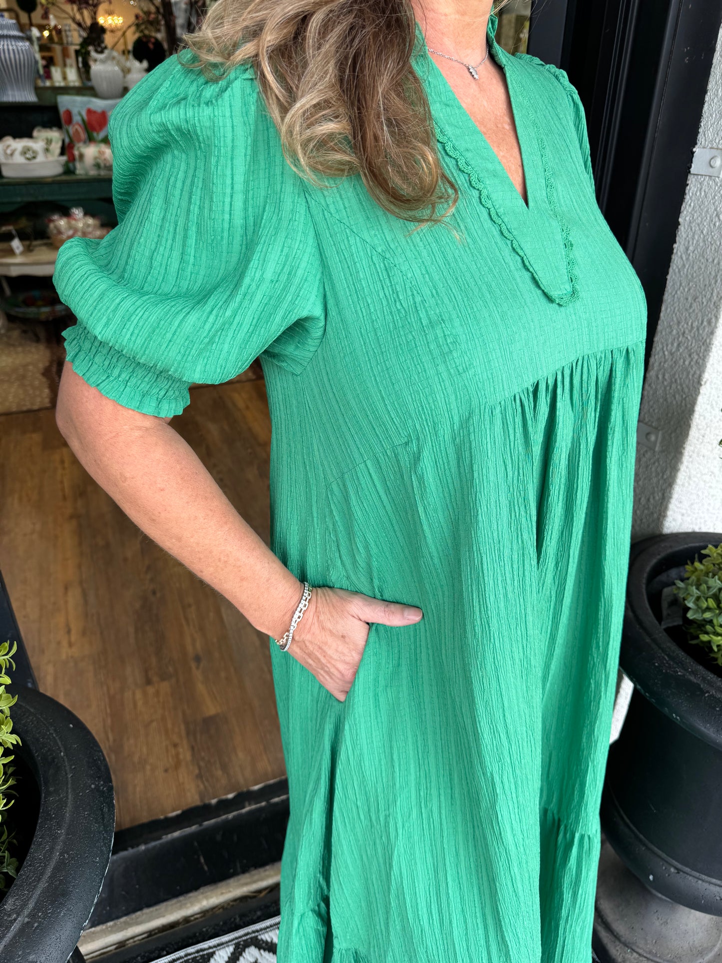 Courtney Dress - Green