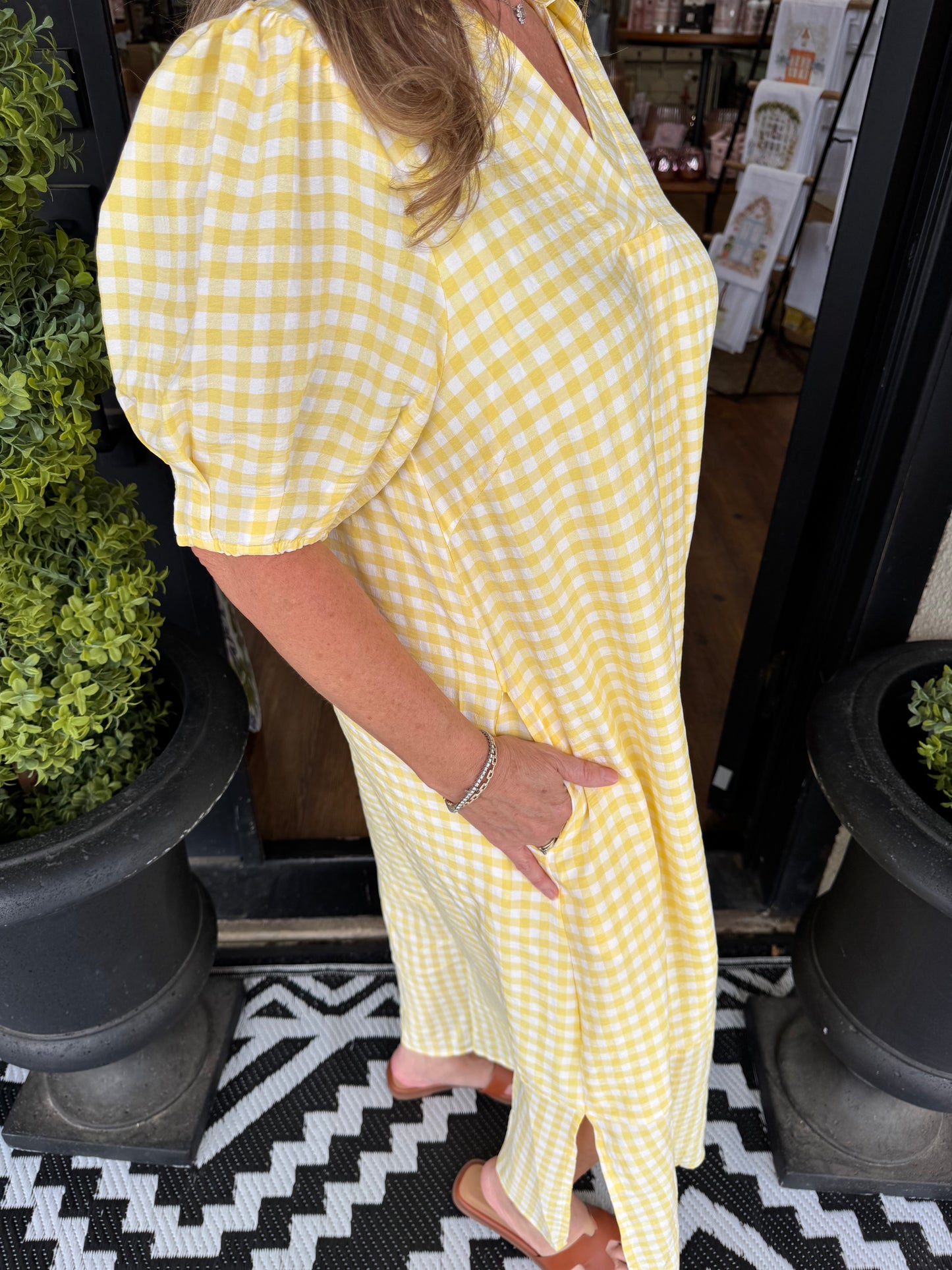 Ivy Dress - Lemon