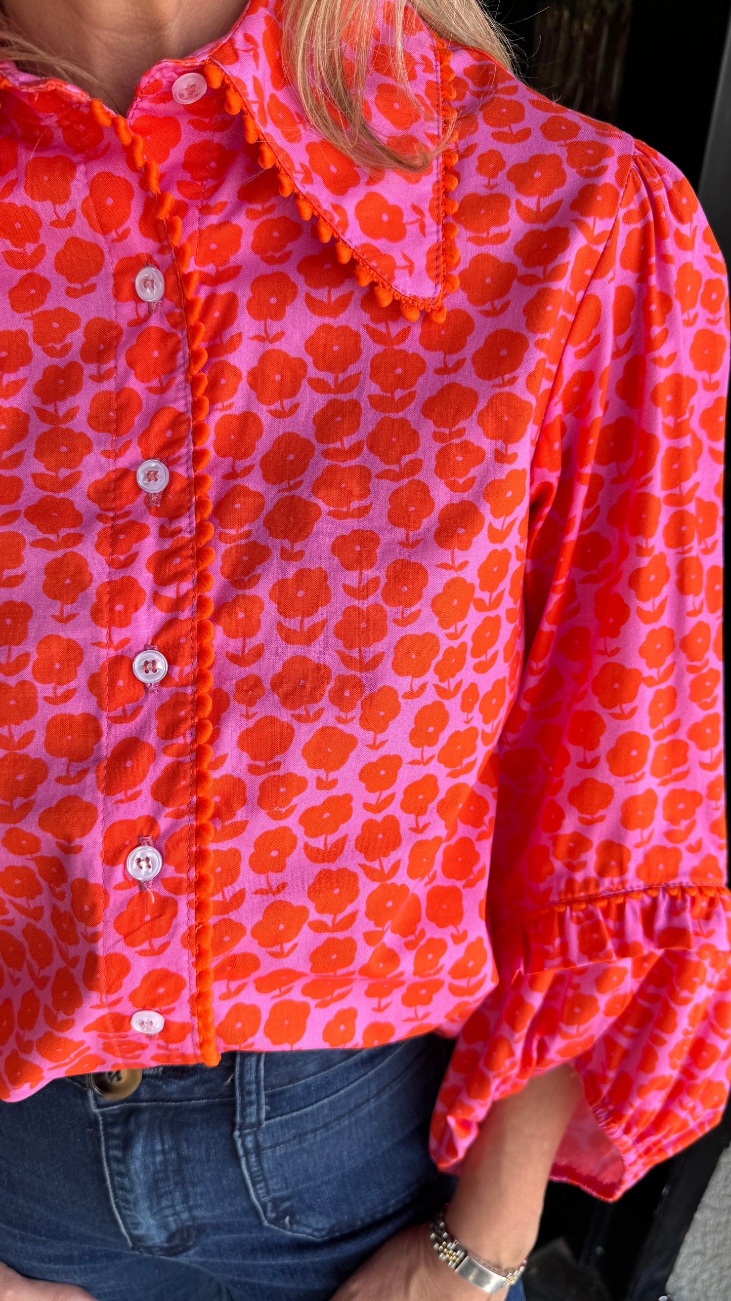 Ivy Jane Puffy Daisy Top