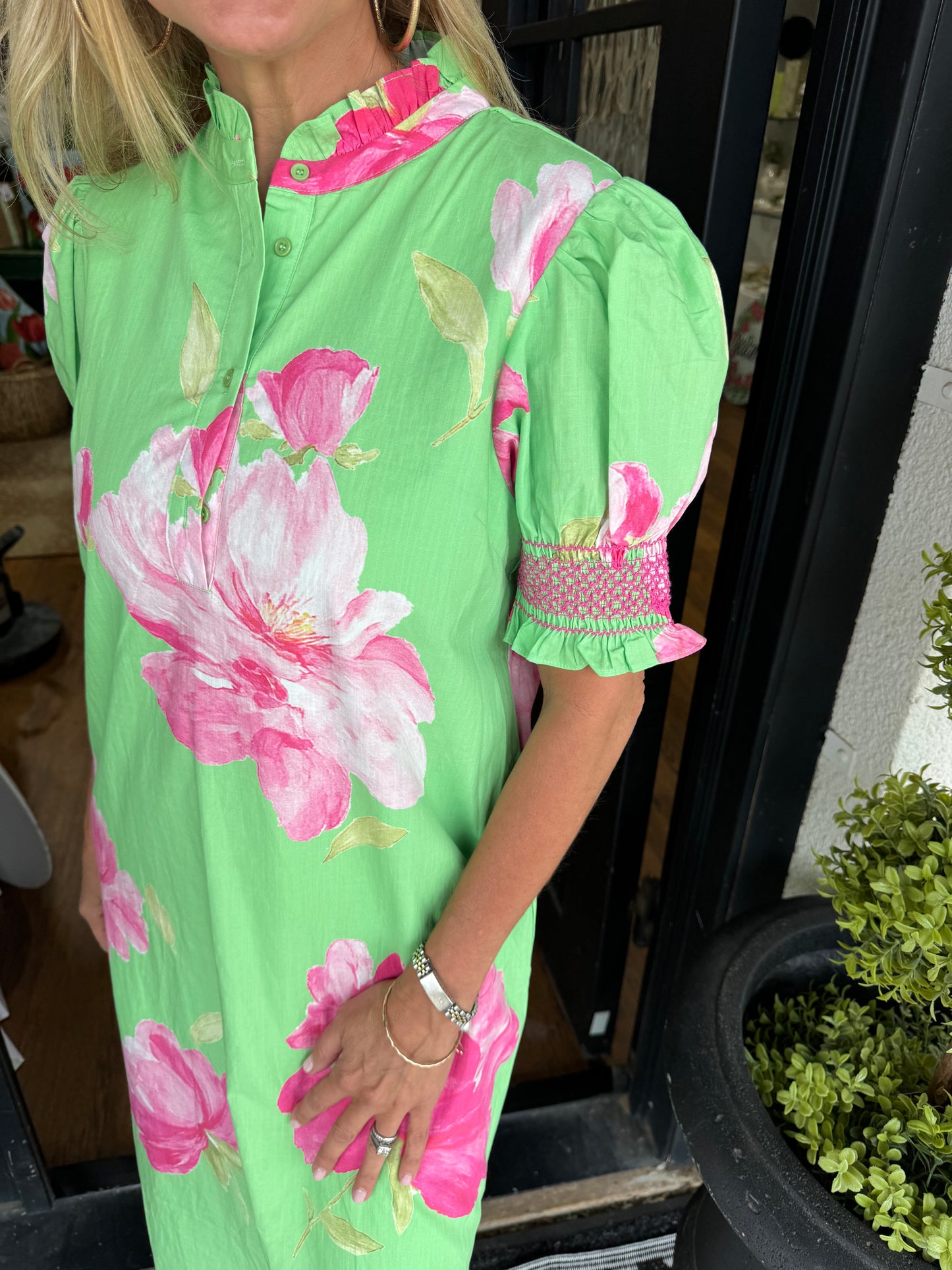Fran Dress - Lime Small Fran Dress - Lime Small