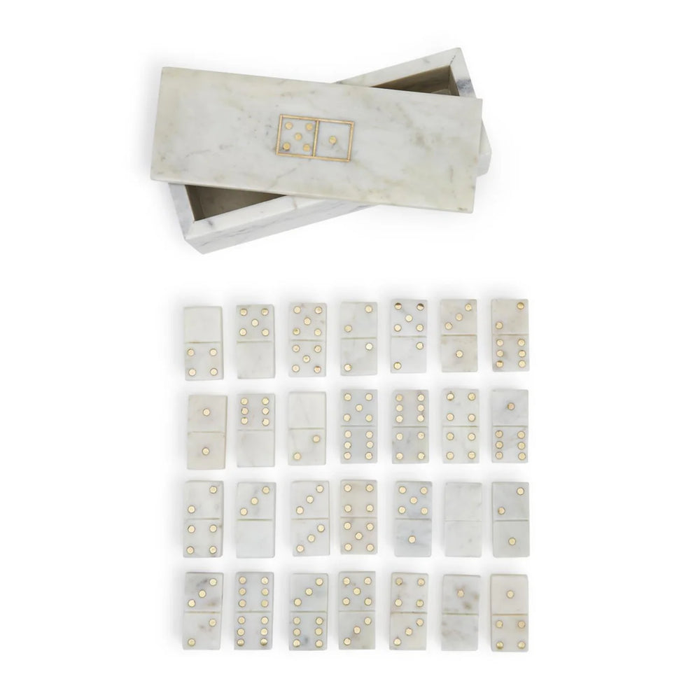 
                  
                    Gold Dot Domino Set
                  
                