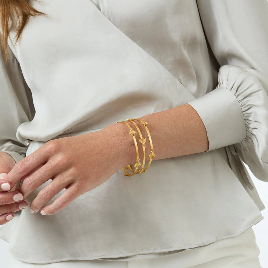 Bee Bangle Cubic Zirconia