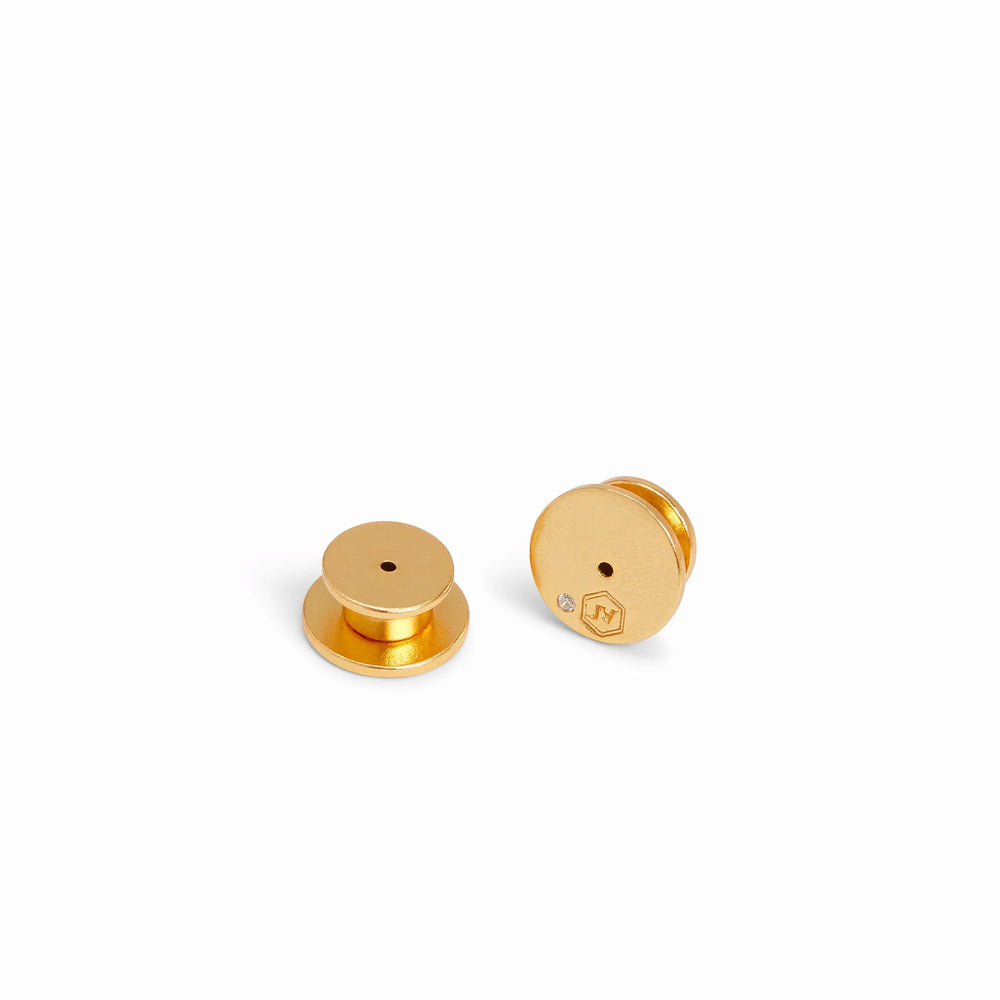 
                  
                    Fleur-de-Lis Pavé Stud - Gold
                  
                
